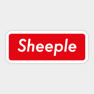Sheep new arrivals supreme sticker